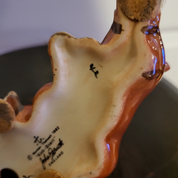 John Beswick England Porcelain "Kick-Start" 1982 Horse Figurine - Picture 9 of 10